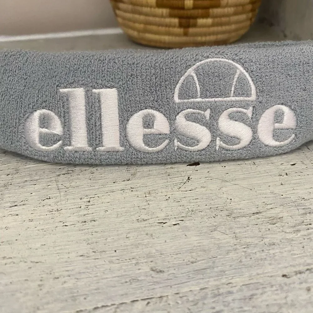 ellesse logo headband blue